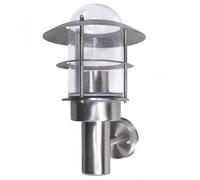 VidaXL Lámpara de Pared para Exterior 60W E27 Inox