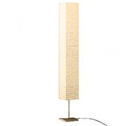 VidaXL Lámpara de Pie con Soporte de Acero 3xE14 Beige