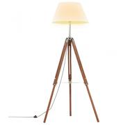 VidaXL Lámpara de Pie Trípode 141cm Blanca
