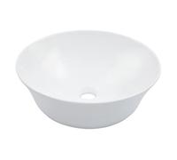 vidaXL Lavabo sanitario para baño 41x12,5 cm Cerámica blanco