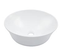 vidaXL Lavabo sanitario para baño 41x12,5 cm Cerámica blanco