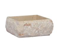 Vidaxl lavabo crema mármol 30x30x13 cm