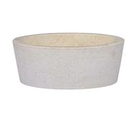 vidaXL Lavabo Lavamanos Inodoro Aseo Cuarto de Baño Cuenca Fregadero Hogar Casa Muebles Mobiliario Decoración Elegante Crema Mármol Ø40x15 cm