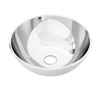 Vidaxl lavabo de cerámica plateado 28x10 cm