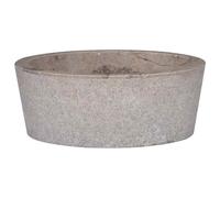 vidaXL Lavabo Lavamanos Inodoro Aseo Cuarto de Baño Cuenca Fregadero Hogar Casa Muebles Mobiliario Decoración Elegante Gris Mármol Ø40x15 cm