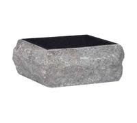 Vidaxl lavabo mármol negro 30x30x13 cm
