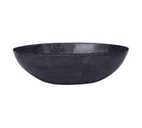 Vidaxl lavabo mármol negro 53x40x15 cm