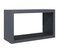 vidaXL Leñero de Acero Gris Antracita 100x40x60 cm