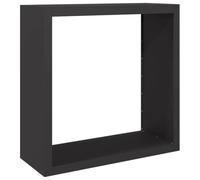 vidaXL Leñero de Acero Negro 100x40x100 cm