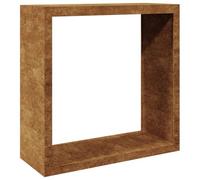 vidaXL Leñero de Acero Oxidado 100x40x100 cm, Soporte para leña, Almacenamiento de Troncos, Estante para leñas, Soportes para leña