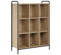 vidaXL Librería 57 x 33 x 111 cm Madera de ingeniería Roble Sonoma