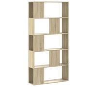 vidaXL Librería de 5 Niveles Madera Roble Sonoma 80,5x23,5x162,5 cm