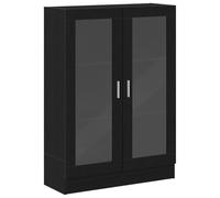 vidaXL Librería de Roble Negro 82,5x30,5x115 cm Madera de ingeniería