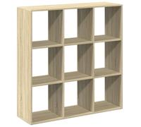 vidaXL Librería Divisor Madera ingeniería Roble Sonoma 102x29x103,5 cm, estantería, estantería para Libros, librerías, estantería para Libros