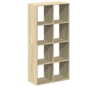 vidaXL Librería Divisor Madera ingeniería Roble Sonoma 69,5x29x137,5cm, estantería, estantería para Libros, librerías, estantería para Libros