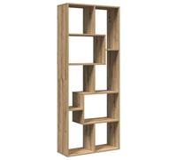 vidaXL Librería divisora Madera ingeniería Roble Artisan 67x25x161,5cm, estantería, estantería para Libros, librerías, estantería para Libros