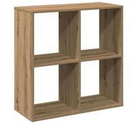 vidaXL Librería divisora Madera Roble Artisan 69,5x29x69,5 cm, estantería, estantería para Libros, librerías, estantería para Libros, librería