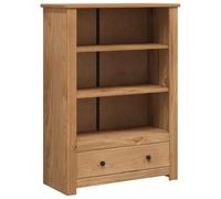 vidaXL Librería Estilo Panamá Mobiliario Hogar Duradera Robusta Resistente Práctica Funcional Elegante Moderna Útil 80x35x110cm Madera Maciza Pino