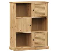 vidaXL Librería Vigo Madera Maciza de Pino 90x35x114,5 cm