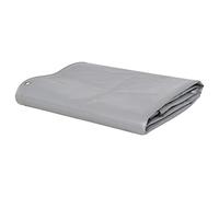 vidaXL Lona para jardín Toldo para terraza impermeable gris 650 g/m² 4x6 m