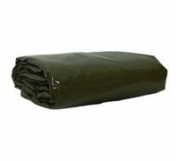 vidaXL Lona 650g / m² Verde Oliva 5 x 7 m Lona con recubrimiento de PVC, Cubierta para jardín y terraza, lona resistente a la intemperie, tela suave, protección exterior