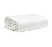 vidaXL Lona, Funda Impermeable para Mueble Leñero Remolque Bicicleta Coche Camión, Cubierta de Techo de Camping, Hoja de Suelo, Blanco