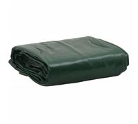 vidaXL Lona, Funda Impermeable para Mueble Leñero Remolque Bicicleta Coche Camión, Cubierta de Techo de Camping, Hoja de Suelo, Verde