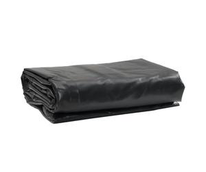 vidaXL Lona, Funda Impermeable para Mueble Leñero Remolque Bicicleta Coche Camión, Cubierta de Techo de Camping, Hoja de Suelo, Negra