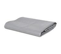 vidaXL Lona Impermeabilización Protector Taller Leña Terraza Exterior Jardín Terraza Cubierta Automóviles Bricolaje Ferretería 650 g/m² 2,5x3,5 m Gris