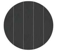 vidaXL Lona para el Fondo de la Piscina Negro Ø 550 cm Tela no Tejida, Cubierta de Piscina Moderna y Plegable, protección Duradera al Aire Libre, fácil Almacenamiento para Uso eficiente