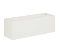 vidaXL Macetero de Jardín Blanco 40 x 20 x 20 cm