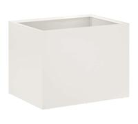 vidaXL Macetero de Jardín Blanco 40 x 30 x 30 cm