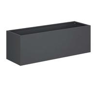 vidaXL Macetero de Jardín Gris Antracita 40 x 20 x 20 cm