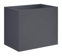 vidaXL Macetero de Jardín Gris Antracita 50 x 40 x 50 cm