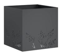 vidaXL Macetero de Jardín Gris Antracita 50 x 50 x 49 cm