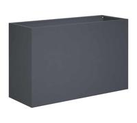 vidaXL Macetero de Jardín Gris Antracita 80 x 30 x 50 cm
