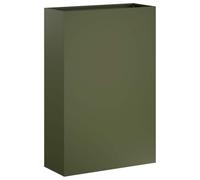 vidaXL Macetero de Jardín Verde Oliva 40 x 20 x 75 cm