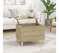 vidaXL madera contrachapada 60x44,5x45 cm, mesita de , mesa de sofá, mesita de sofá, mesa de salón, mesa auxiliar