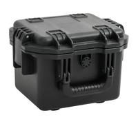 vidaXL Maletín portátil de Vuelo PP Negro 30x24,5x20 cm