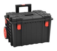 vidaXL Maletín portátil de vuelo PP negro 57x35x32,5 cm