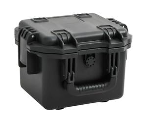 vidaXL Maletín Protector para Equipos y Herramientas 27x24,6x12,4 cm Negro