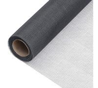 vidaXL Malla mosquitera de Fibra de Vidrio Gris 112x500 cm