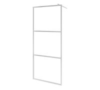 Vidaxl mampara de ducha accesible vidrio esg esmerilado 140x195 cm