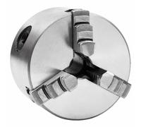 vidaXL Mandril de Torno Autocentrante de 3 Mordazas Mandíbulas Bricolaje Portabrocas de Fresadora Llave de broca Duradero 80 mm Acero