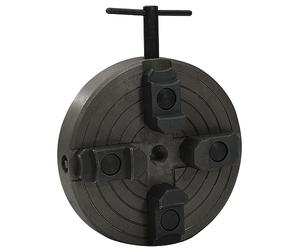vidaXL Mandril Madera 4 mordazas con conexión M18 Acero Negro 150x63mm, Mandril, Mandril para Torno de Madera, Mandril con 4 mordazas, portabrocas