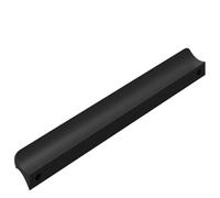 vidaXL Mango 12pcs Negro 106x7.4x15.5mm Aluminio, Cocina, Diseño Minimalista, Líneas Limpias, Espacio Funcional, Inspiración Cocinar para Vida Moderna, Organizado y Eficiente
