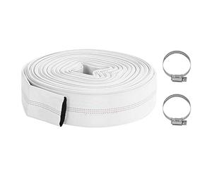 vidaXL Manguera contra Incendios de Tubo de Suministro de Agua Tubería Plomería Bombeo Riego Alta Presión Flexible Jardín Patio Cesped PVC 20 m 2"