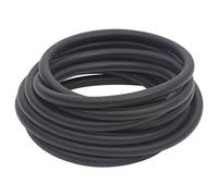 vidaXL Manguera de Aire Híbrida, Manguera Neumática, Manguera Resistente al Aceite Abrasión, Herramienta para Compresor, Caucho y PVC Negro 15 mm 10 m