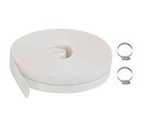 vidaXL Manguera Plana de Tubo de Suministro de Agua Tubería Plomería Bombeo Riego Alta Presión Flexible Jardín Patio Cesped PE 25 m 1"