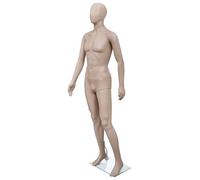 vidaXL Maniquí de Hombre Cabeza Pelada Forma Vestir Maniquí Masculino 1,87 cm